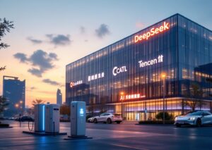 DeepSeek Tencent CATL annunciano il round da 51 miliardi di yuan nell'AI cinese