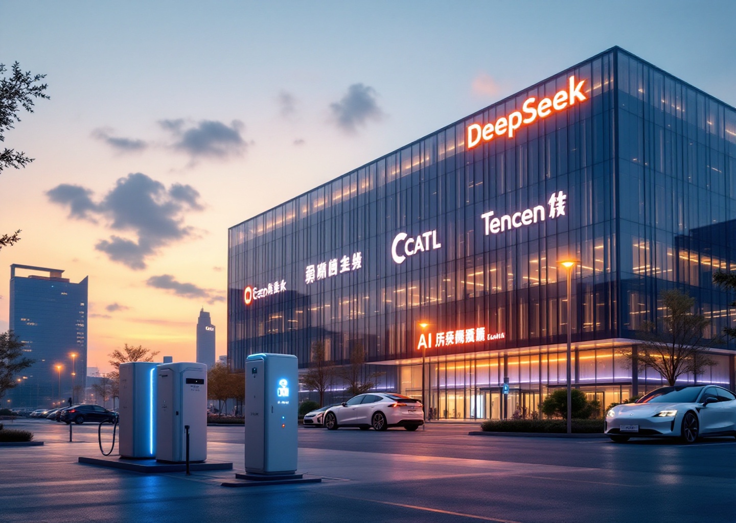 DeepSeek Tencent CATL annunciano il round da 51 miliardi di yuan nell'AI cinese