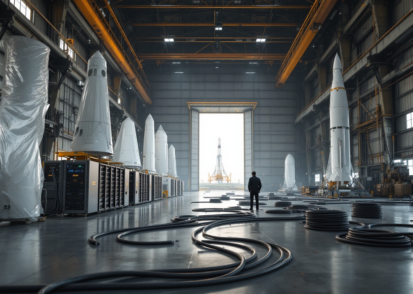 Data center spaziali cinesi in orbita con satelliti e infrastrutture AI