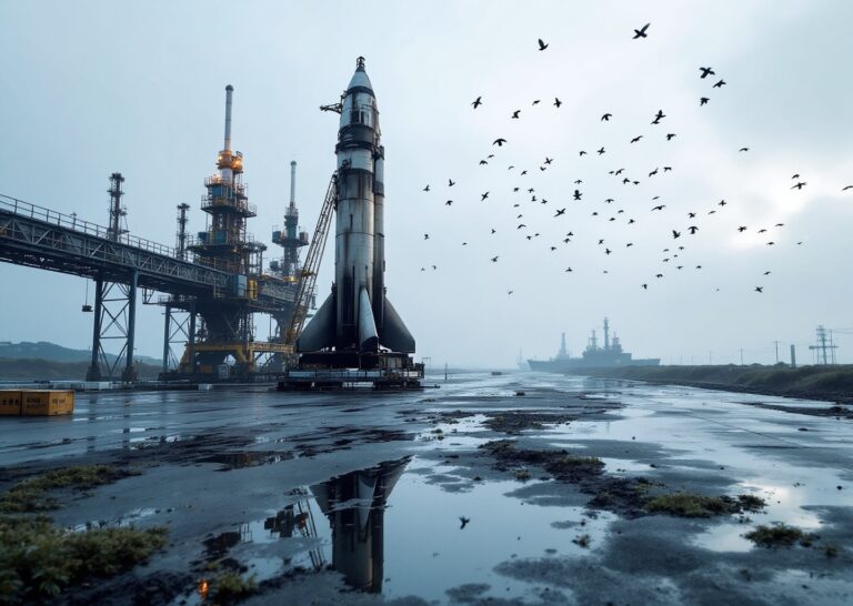 Spazio commerciale cinese con razzo riutilizzabile e satelliti in orbita
