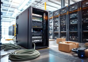 Chip ai intel Crescent Island con raffreddamento ad aria in data center