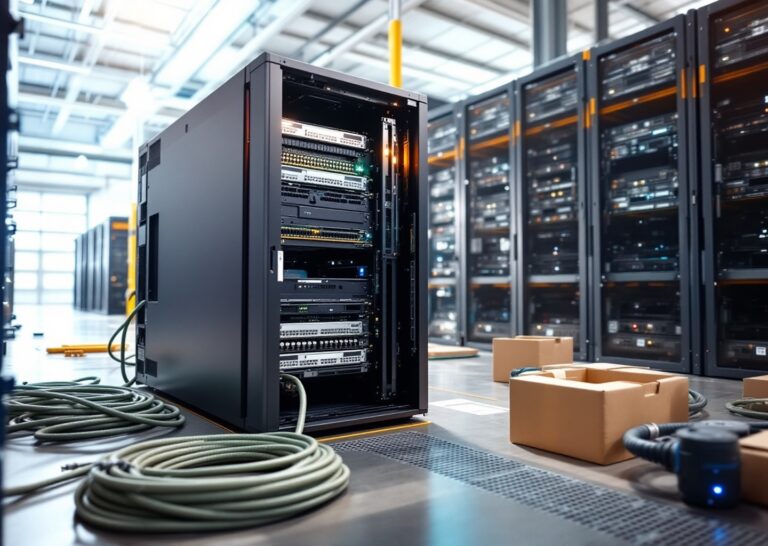 Chip ai intel Crescent Island con raffreddamento ad aria in data center