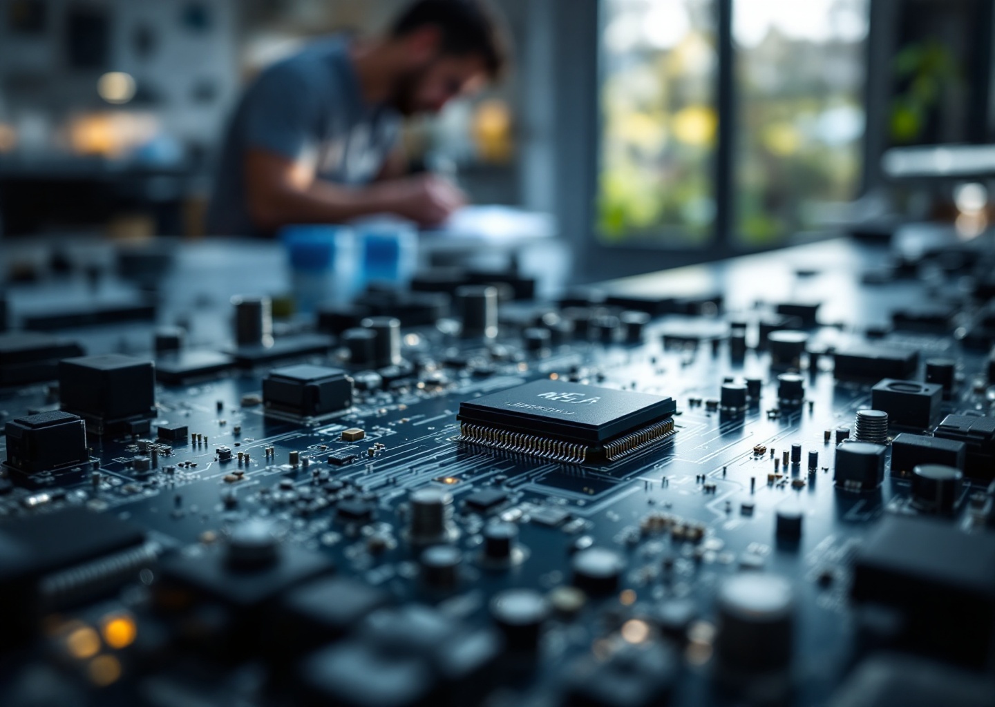 Chip neurodinamico pku basato su memristor per simulazioni cerebrali
