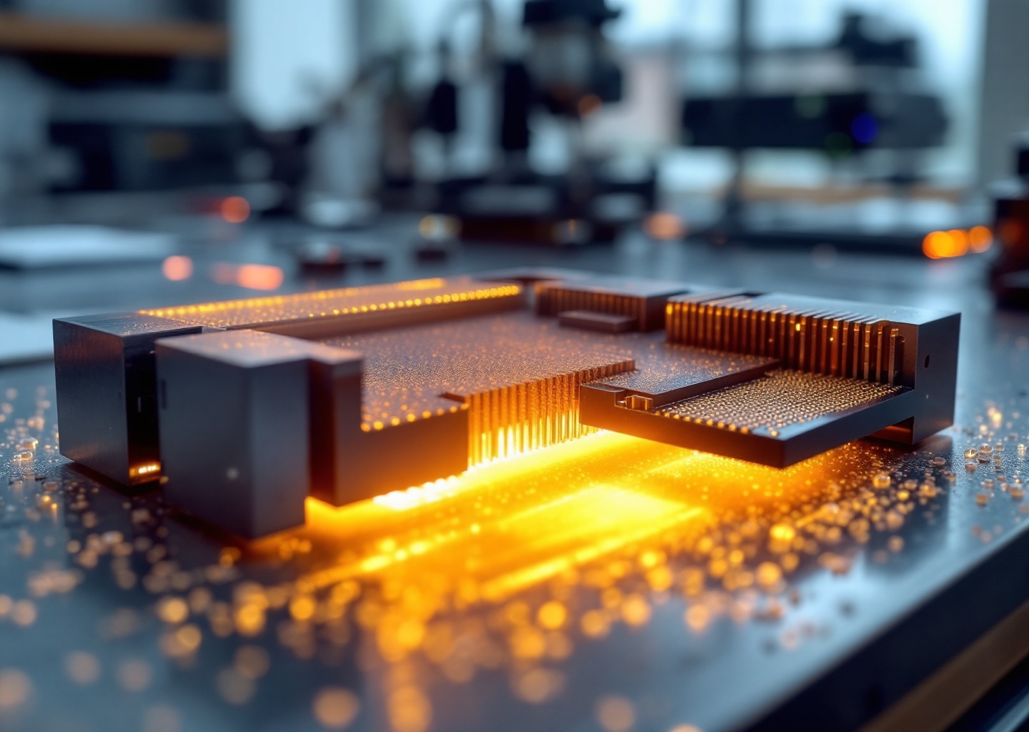 Materiale termico programmabile per guidare il calore nei chip AI