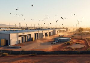 Data center ai in Australia con infrastrutture energetiche sostenibili