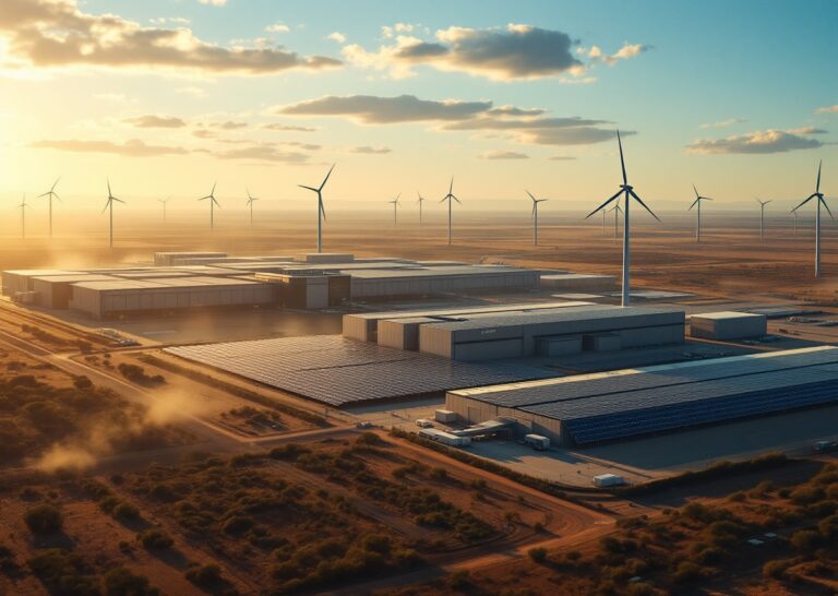 Data center ai australia con nuovi standard energetici e sostenibilità