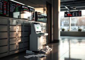 Dashboard Robinhood con agenti ia trading attivi sui mercati USA