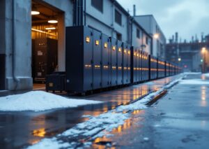 Batterie sodium-ion gm per data center e stabilimenti industriali
