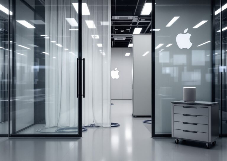 Schermata di siri ai ios 27 durante la presentazione Apple