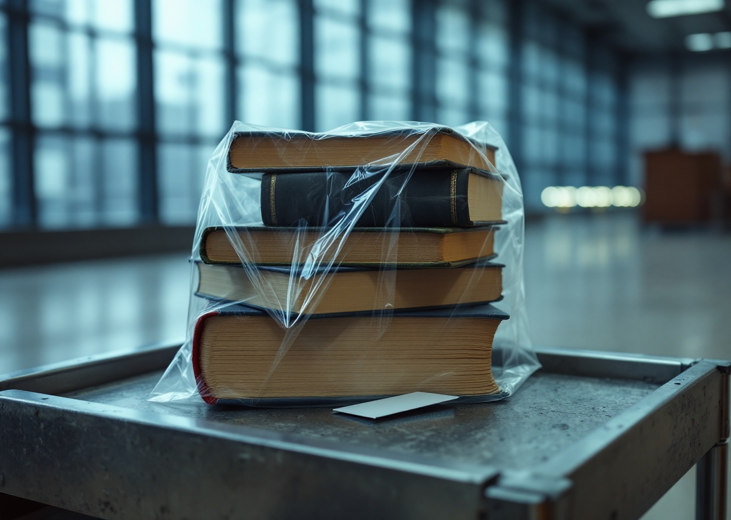 Opere di artisti intelligenza artificiale su tavolo legale, libri digitali davanti a giudice