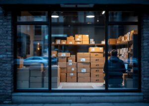 Dashboard Shopify con dati di shopify ai search su traffico e vendite