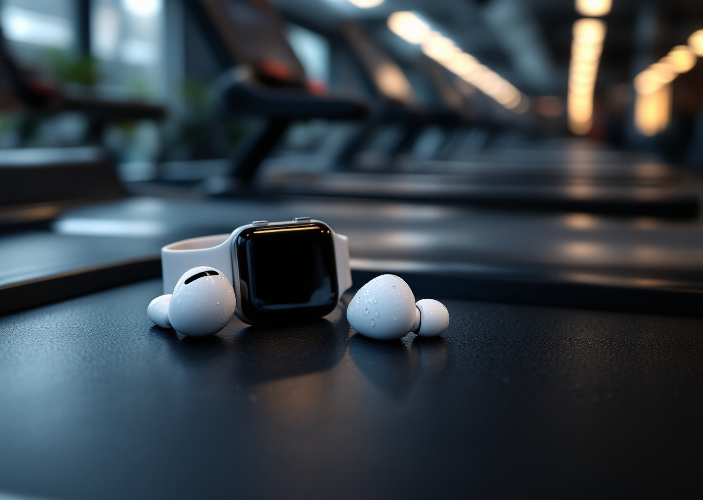 AirPods Pro 3 battito con sensore cardiaco durante un allenamento fitness