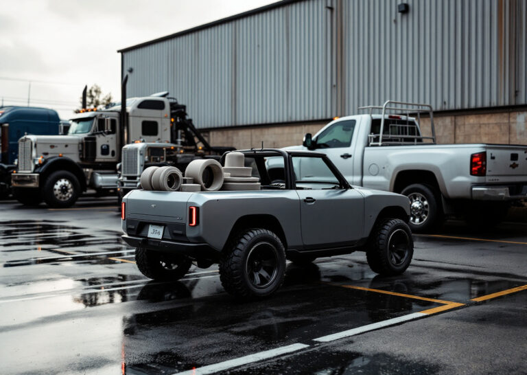 Slate Truck minimalista, pick-up elettrico compatto e personalizzabile