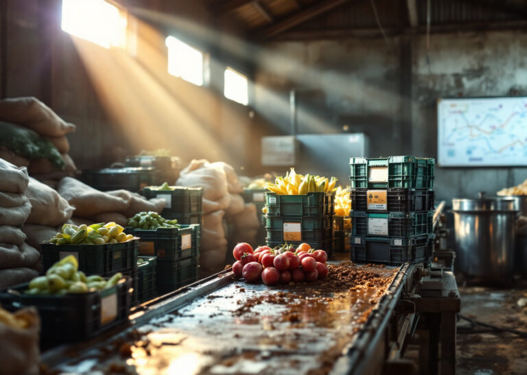 Campi indiani con tecnologie ai e agricoltura digitale in fase di raccolta