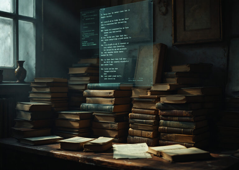 Illustrazione su copyright libri ai e addestramento di modelli con libri protetti