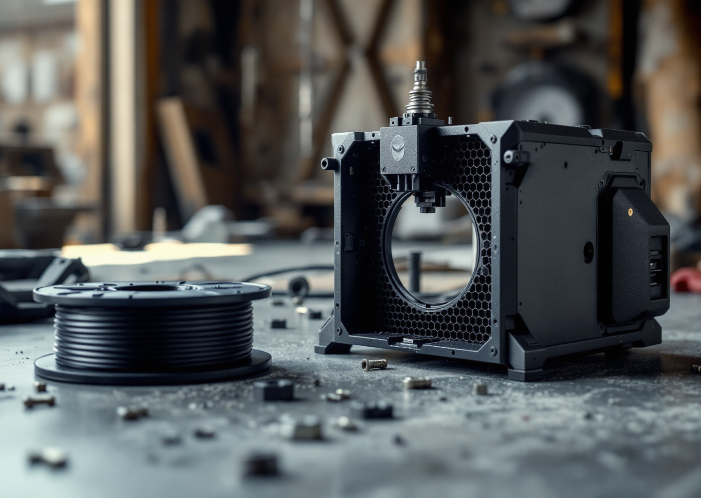 Stampa 3d aerospaziale con filamento al grafene per componenti tecnici resistenti