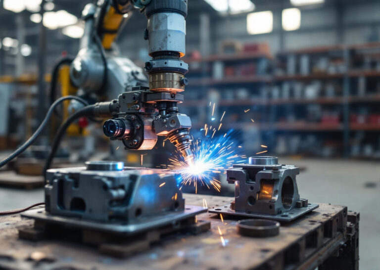 Sistema Terafac per robotica saldatura intelligente in fabbrica