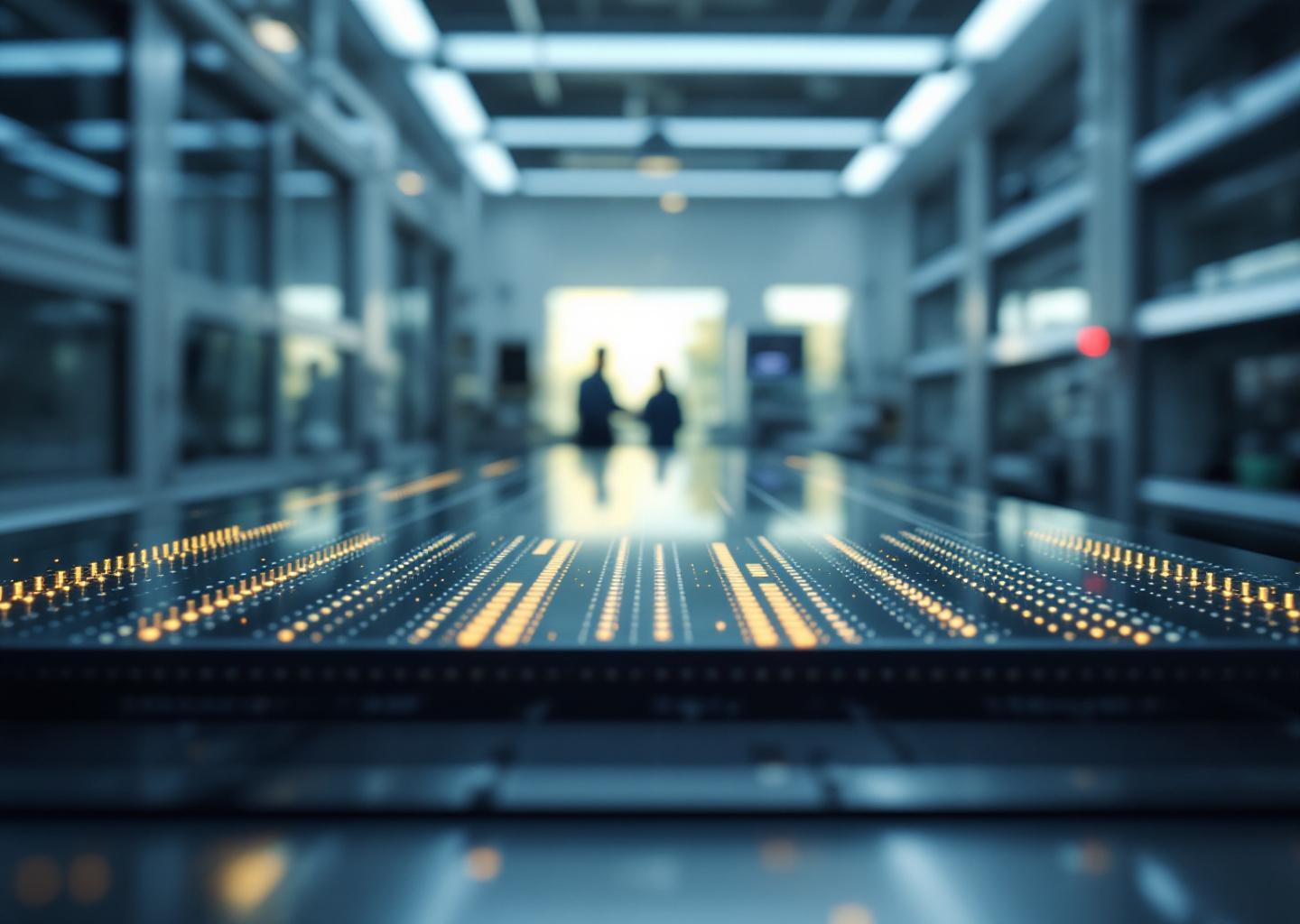 Schema del quantum tunneling transistor per microchip di nuova generazione