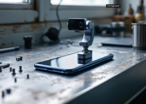 Honor robot phone con fotocamera gimbal pop-up integrata sul retro