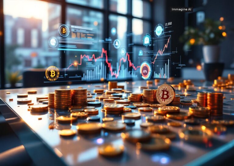 Dashboard con metriche di token economics ai per costi e ricavi
