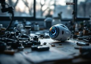 Prototipo di protesi visiva smart con sensori, memoria e processore integrati