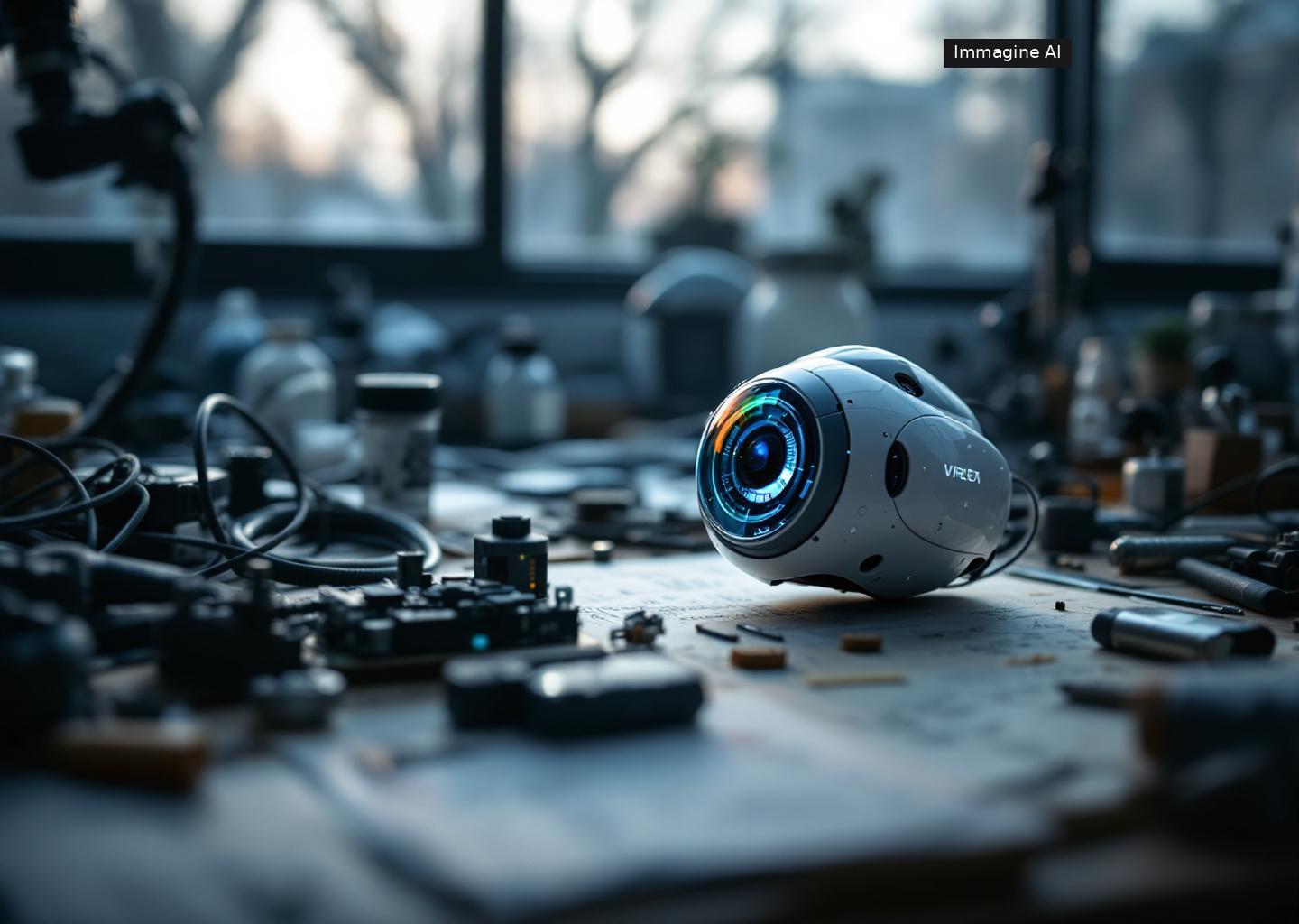 Prototipo di protesi visiva smart con sensori, memoria e processore integrati