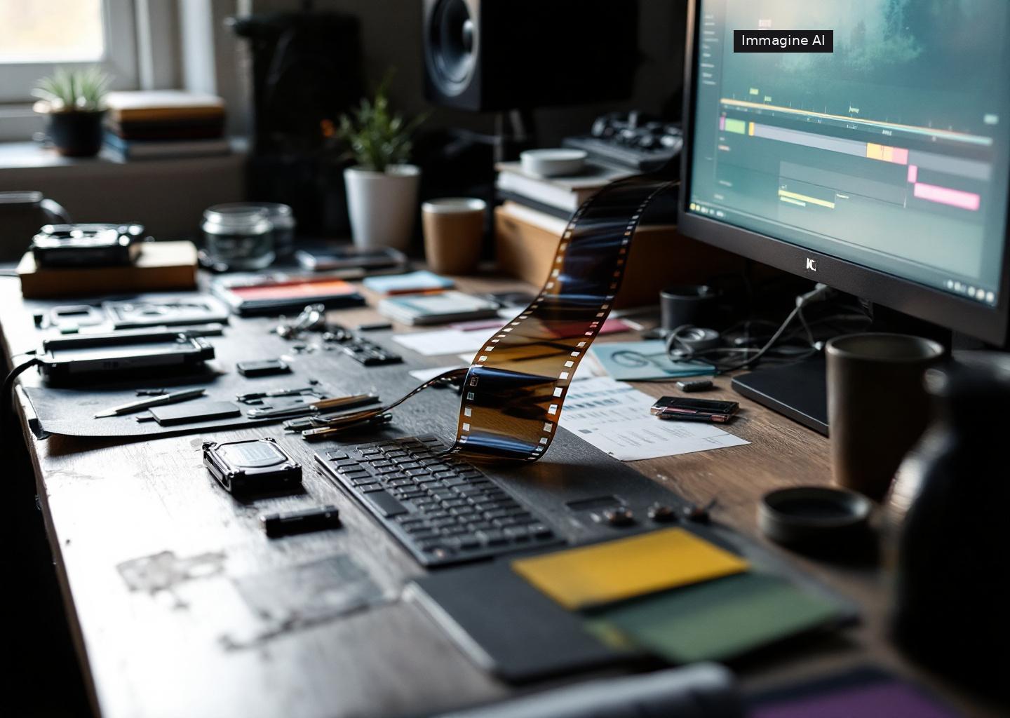 Interfaccia di Premiere con ai generativa premiere per video e audio