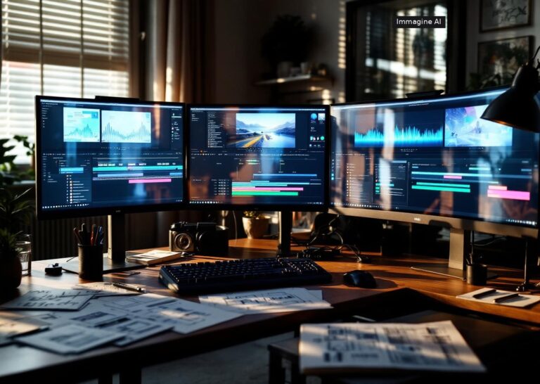 Adobe Premiere con ai in timeline per generare video audio e musica