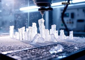 Stampa 3d ghiaccio: pilastri di ghiaccio stampati in 3D con acqua superraffreddata