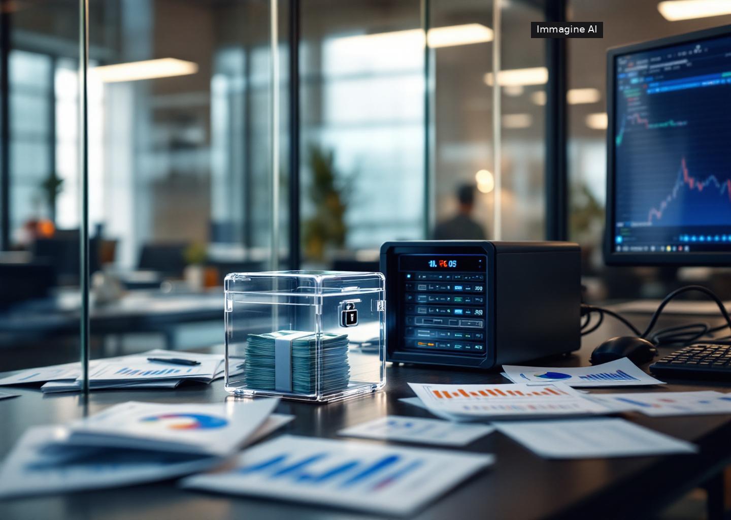 Schermata piattaforma prediction market ai Prophet con interfaccia trading AI