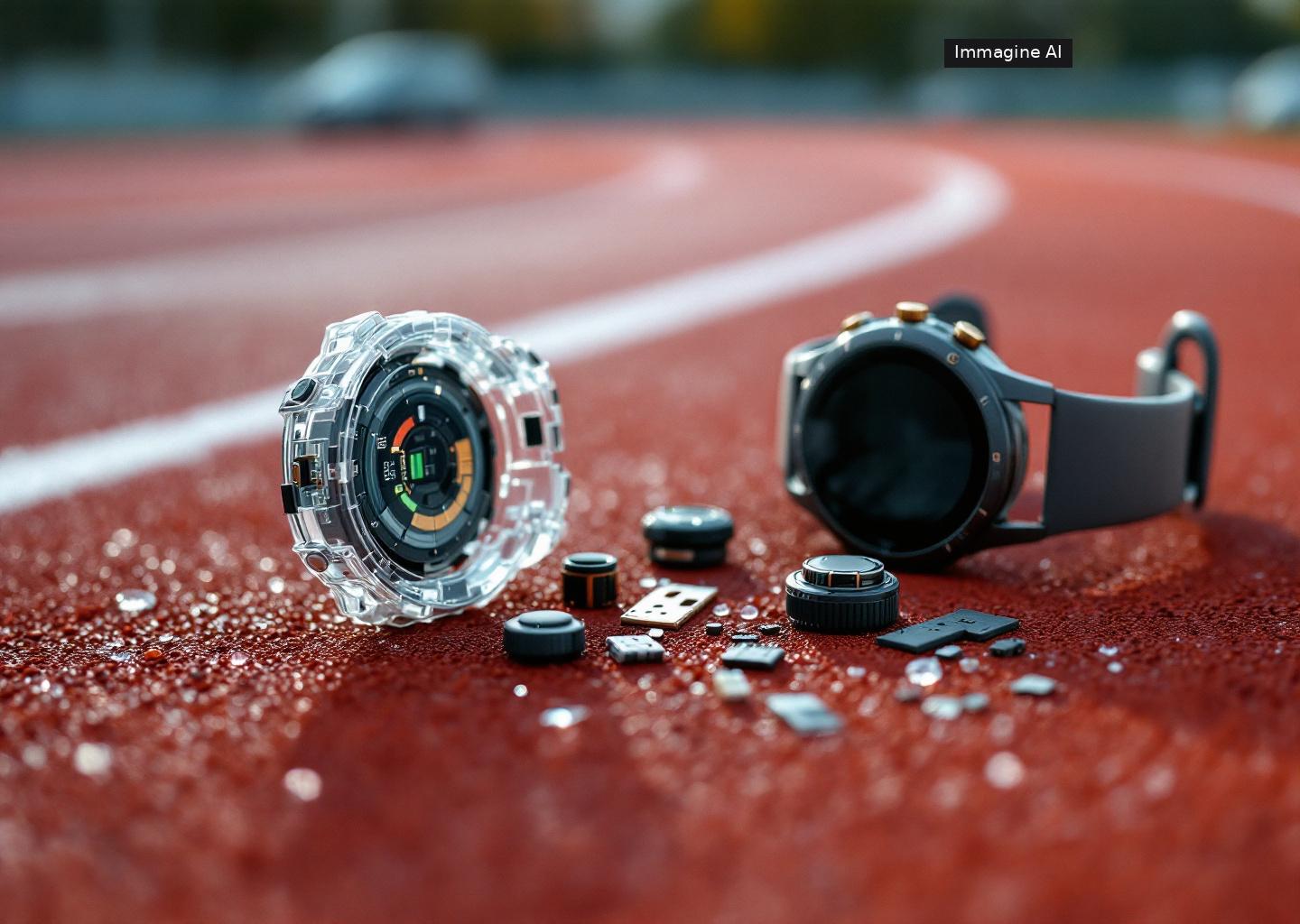 Una Watch gps sports watch modulare con display MIP e scocca personalizzabile