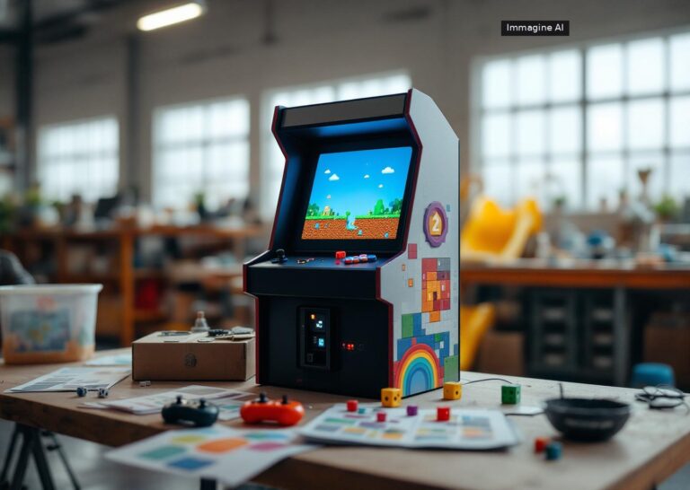 Interfaccia di Google Playground per creare giochi intelligenza artificiale
