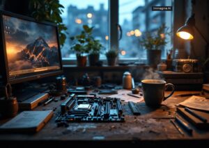 Schede madri e processori compatibili con ram ddr4 su postazione PC moderna