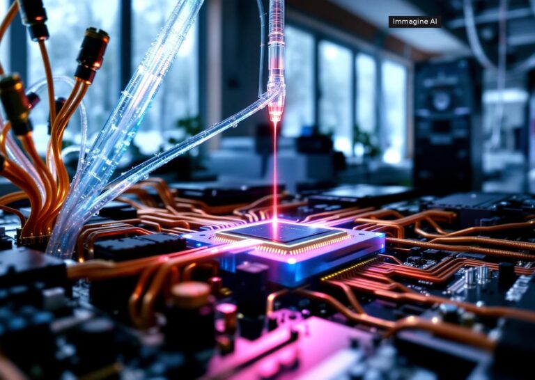 Ai sostenibile con circuiti ottici che elaborano dati tramite luce