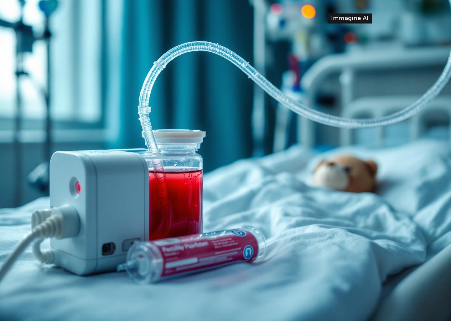 Macchinario medico per purificazione del sangue pediatrica sviluppato da Efferon