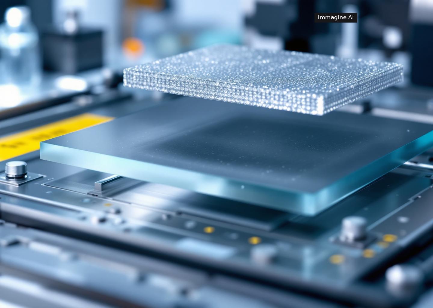 Laboratorio in cui si studia la crescita semiconduttori 2d per chip AI