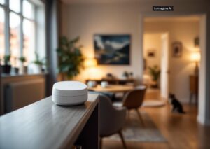 Shelly presence gen4 sensore intelligente senza telecamera su mensola con radar mmWave