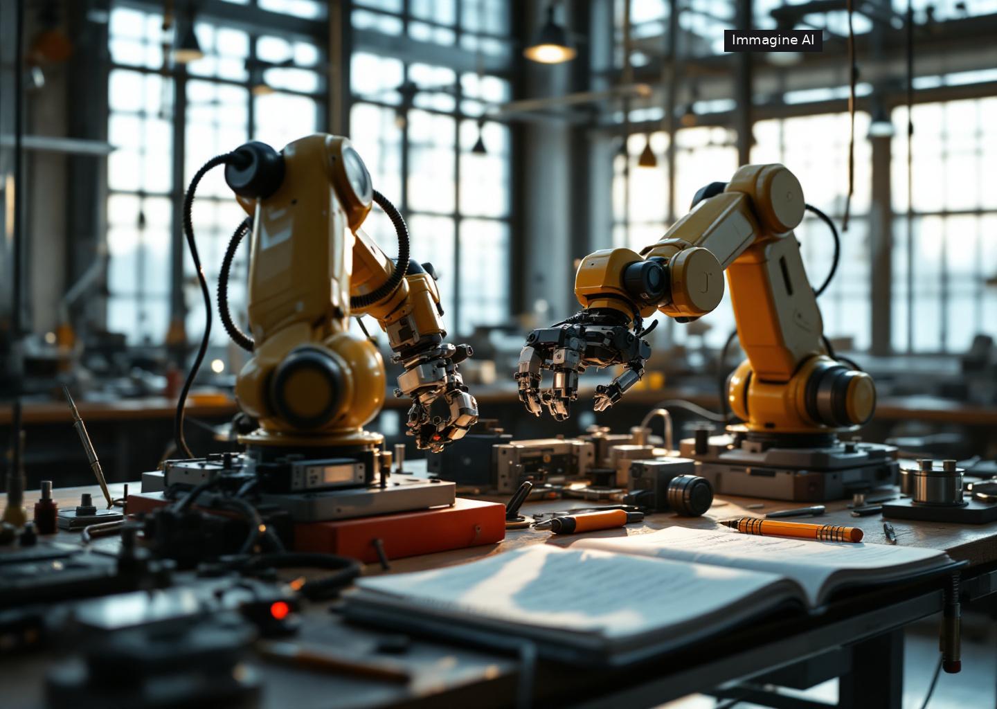Piattaforma x2real robotica per benchmark tra simulazione e robot reali